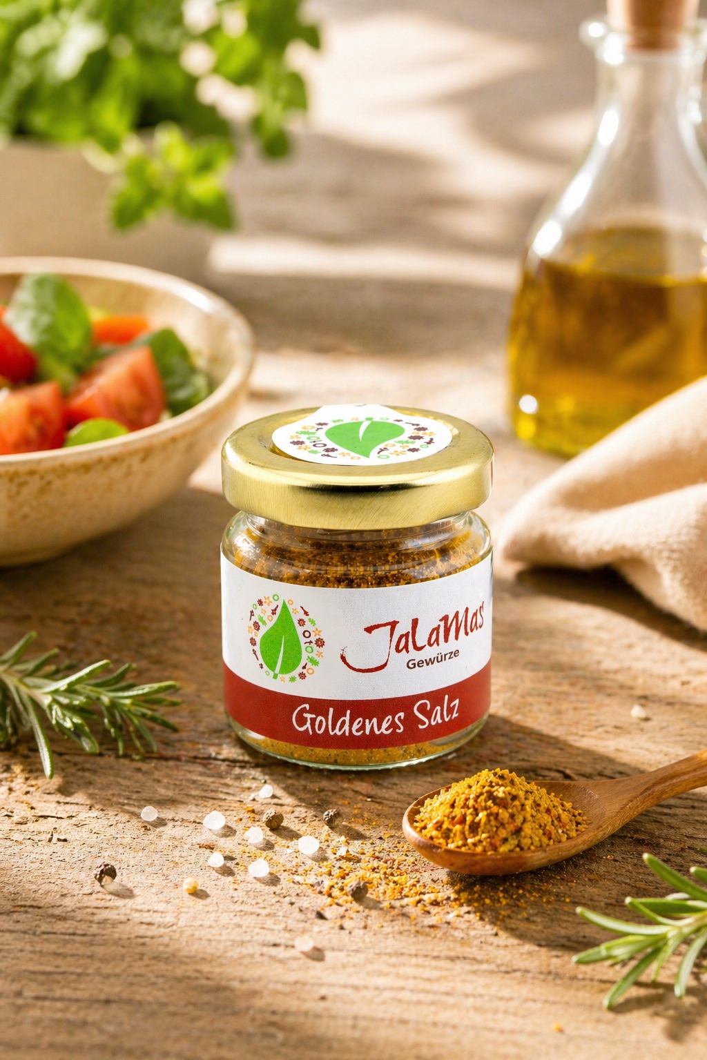 Goldenes Salz