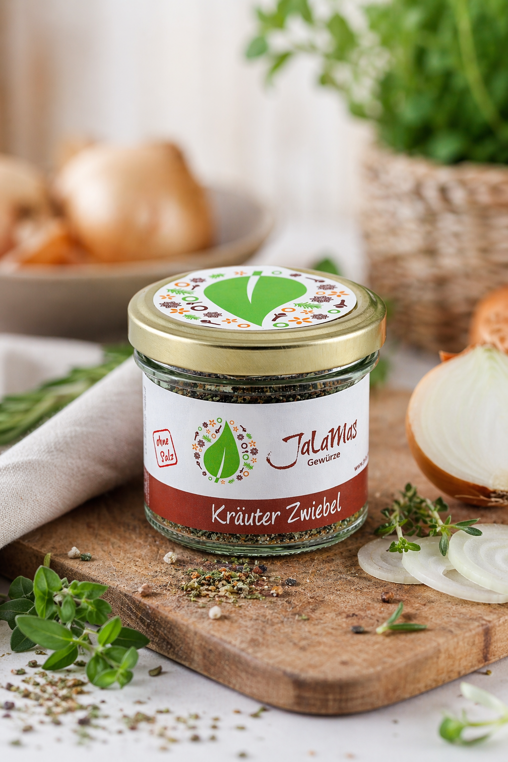 Kräuter Zwiebel
