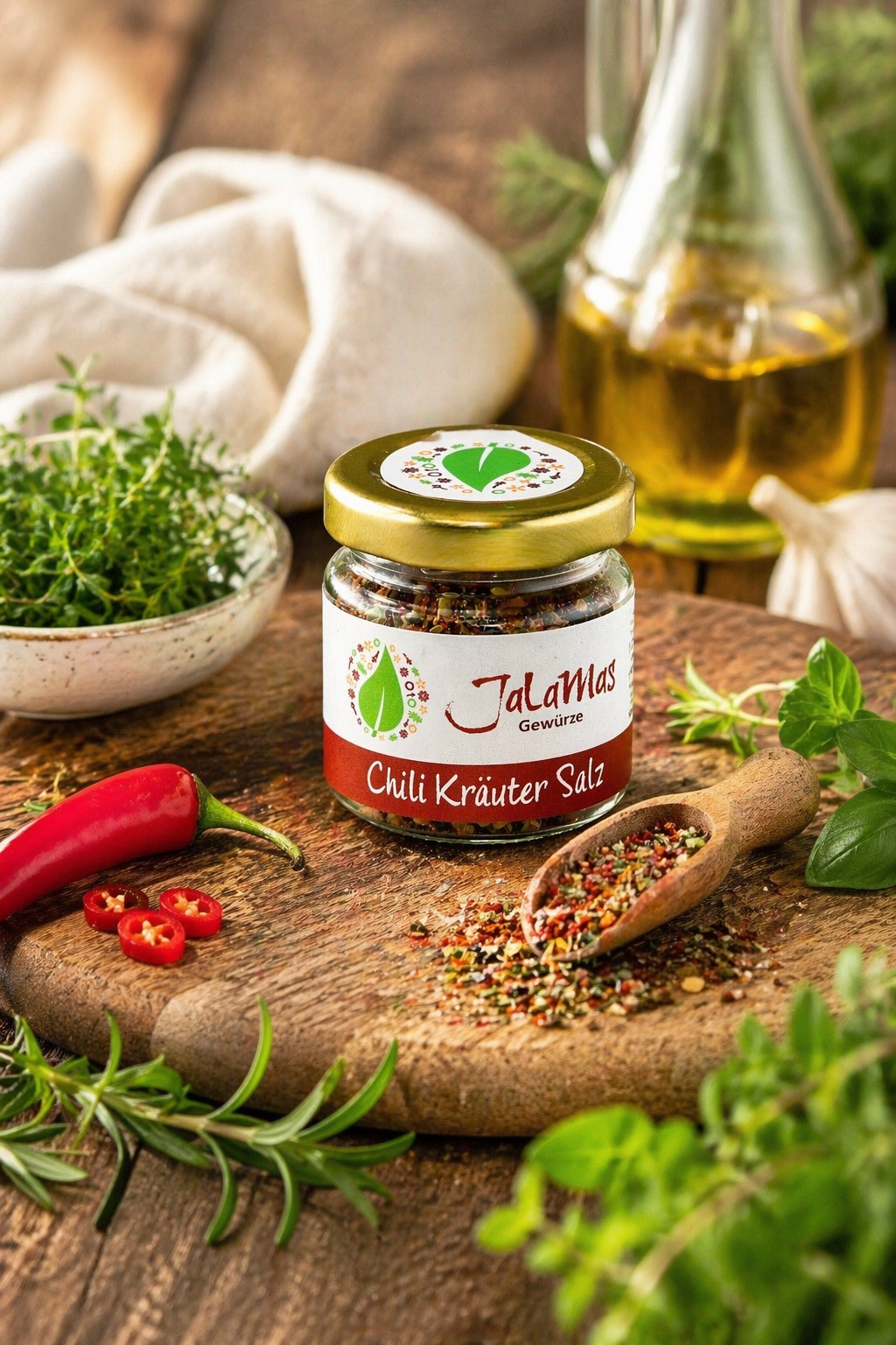 Chili Kräuter Salz