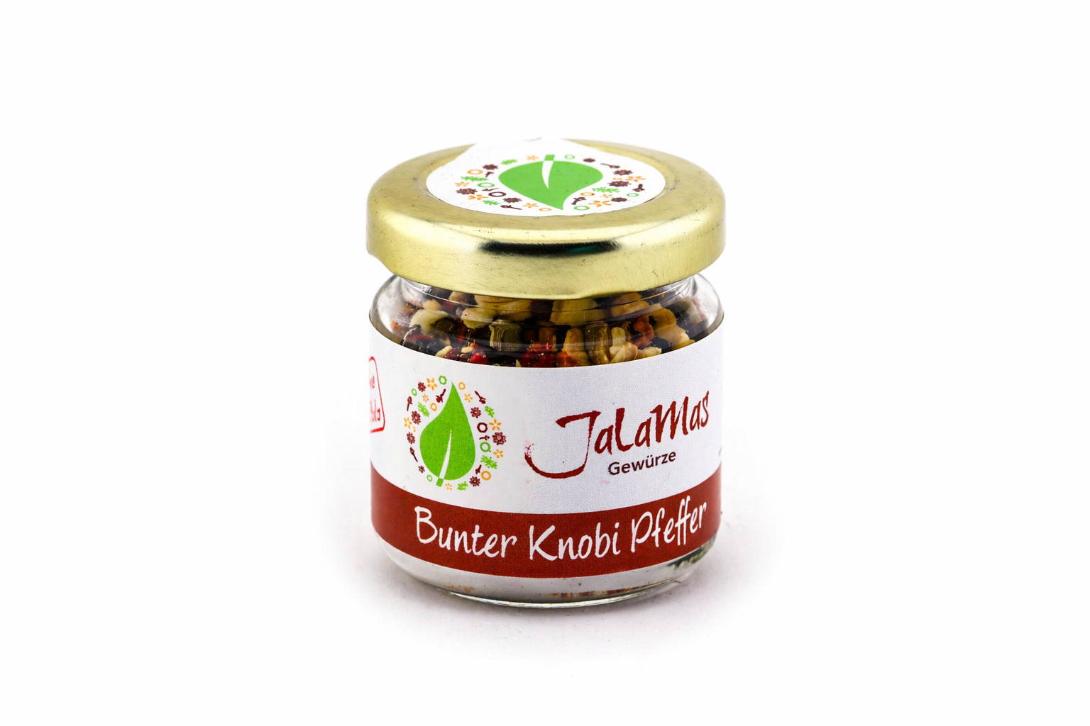 Bunter Knoblauch Pfeffer Grob