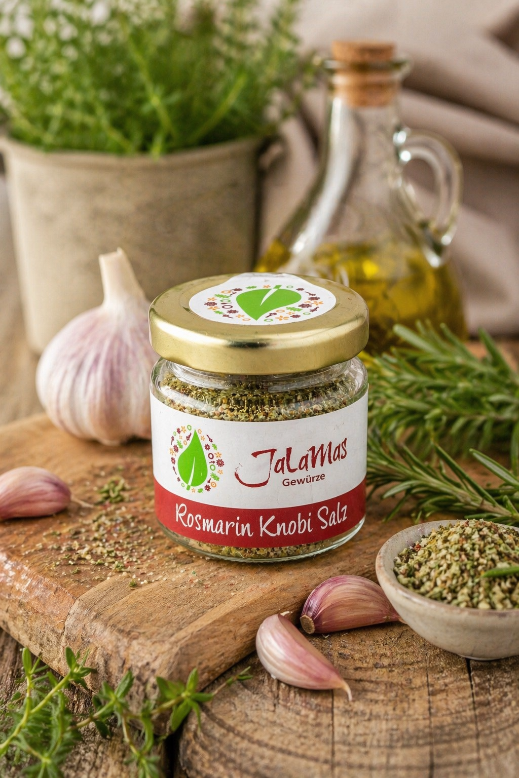 Rosmarin Knobi Salz