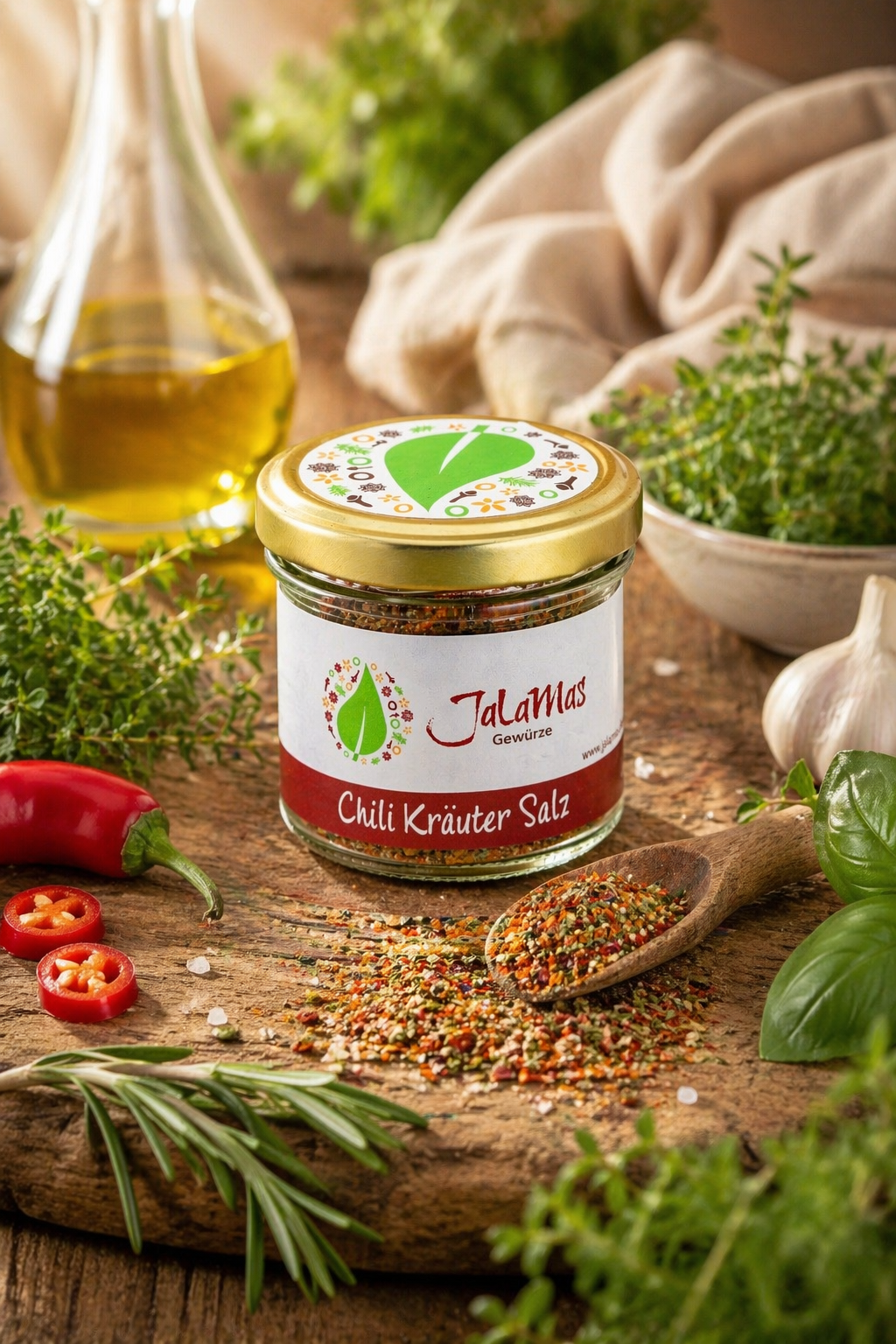 Chili Kräuter Salz