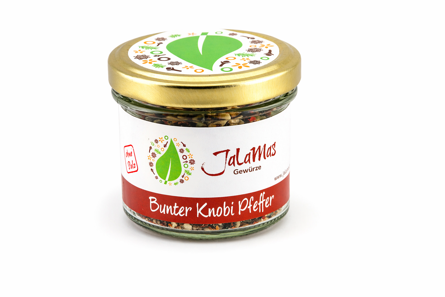 Bunter Knoblauch Pfeffer Grob