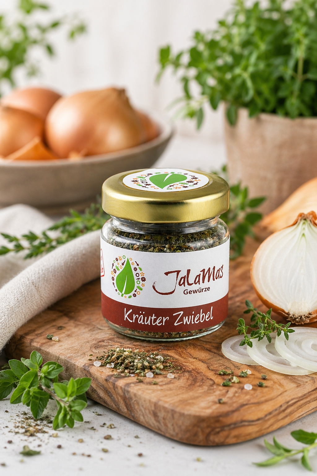 Kräuter Zwiebel