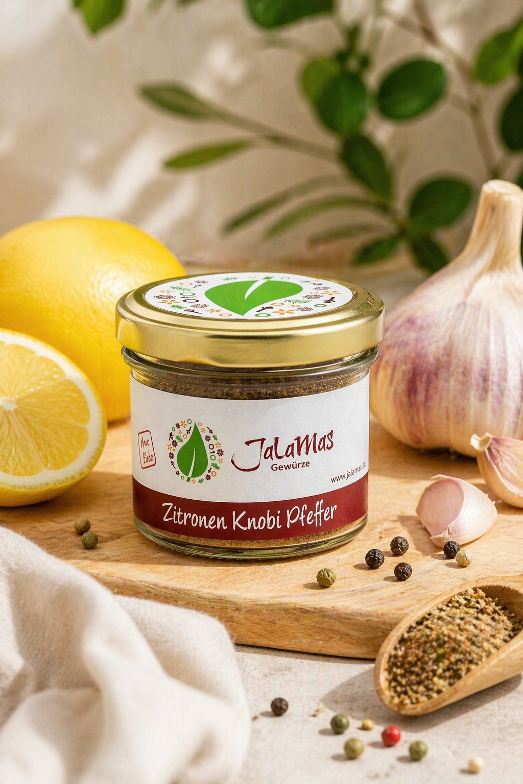 Zitronen Knobi Pfeffer